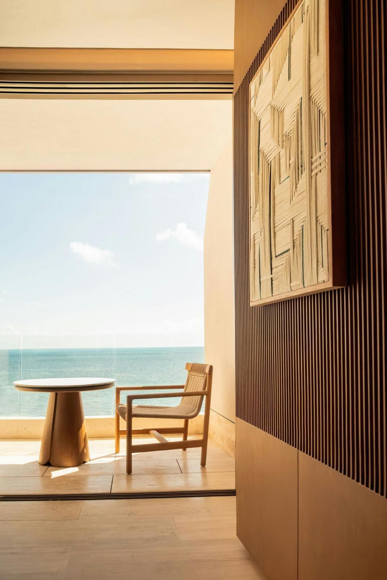 Deluxe Queen Room with Two Queen Beds, Ocean View and Terrace